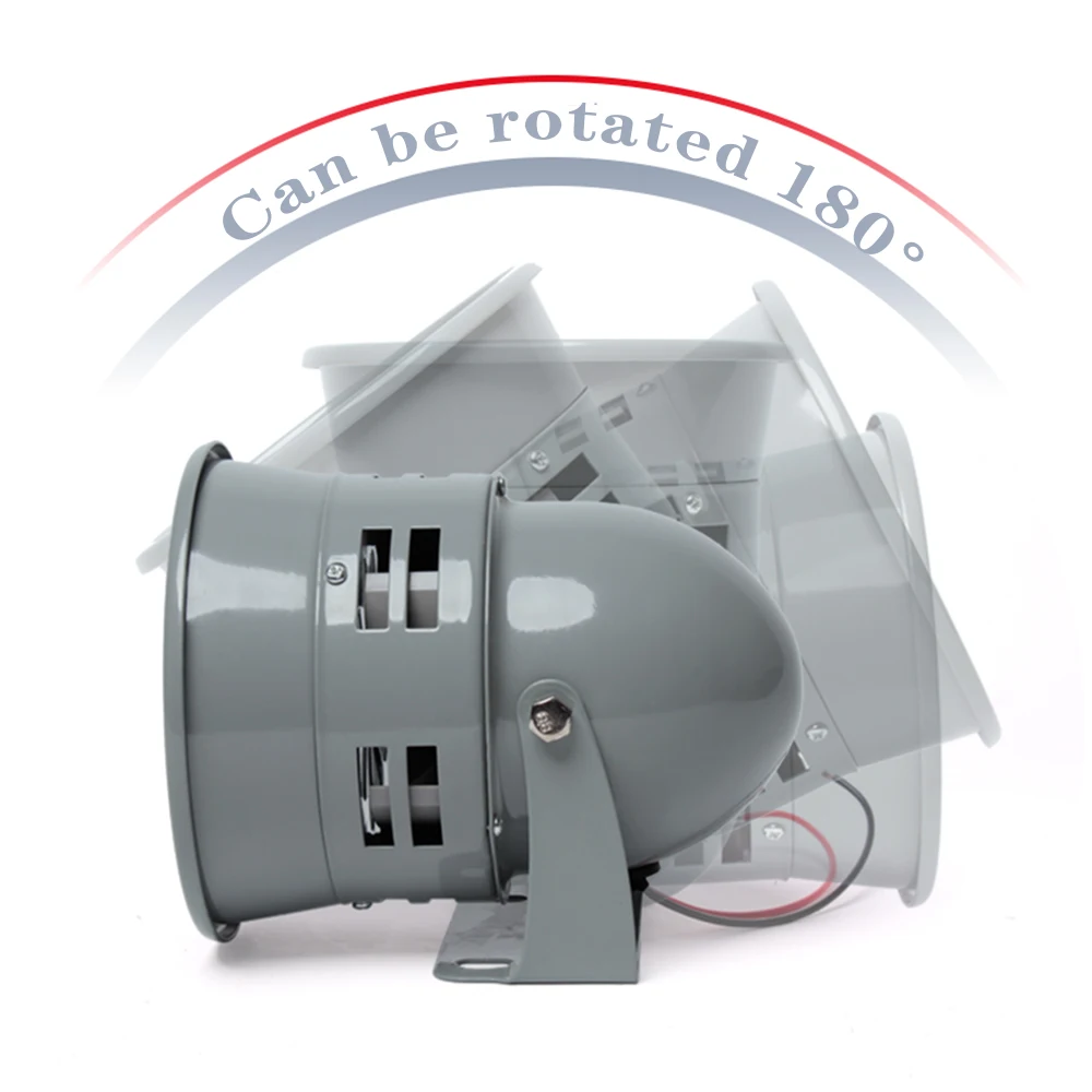 Автомобильная металлическая моторная сирена FARBIN 110 дБ супер Громкая воздушная