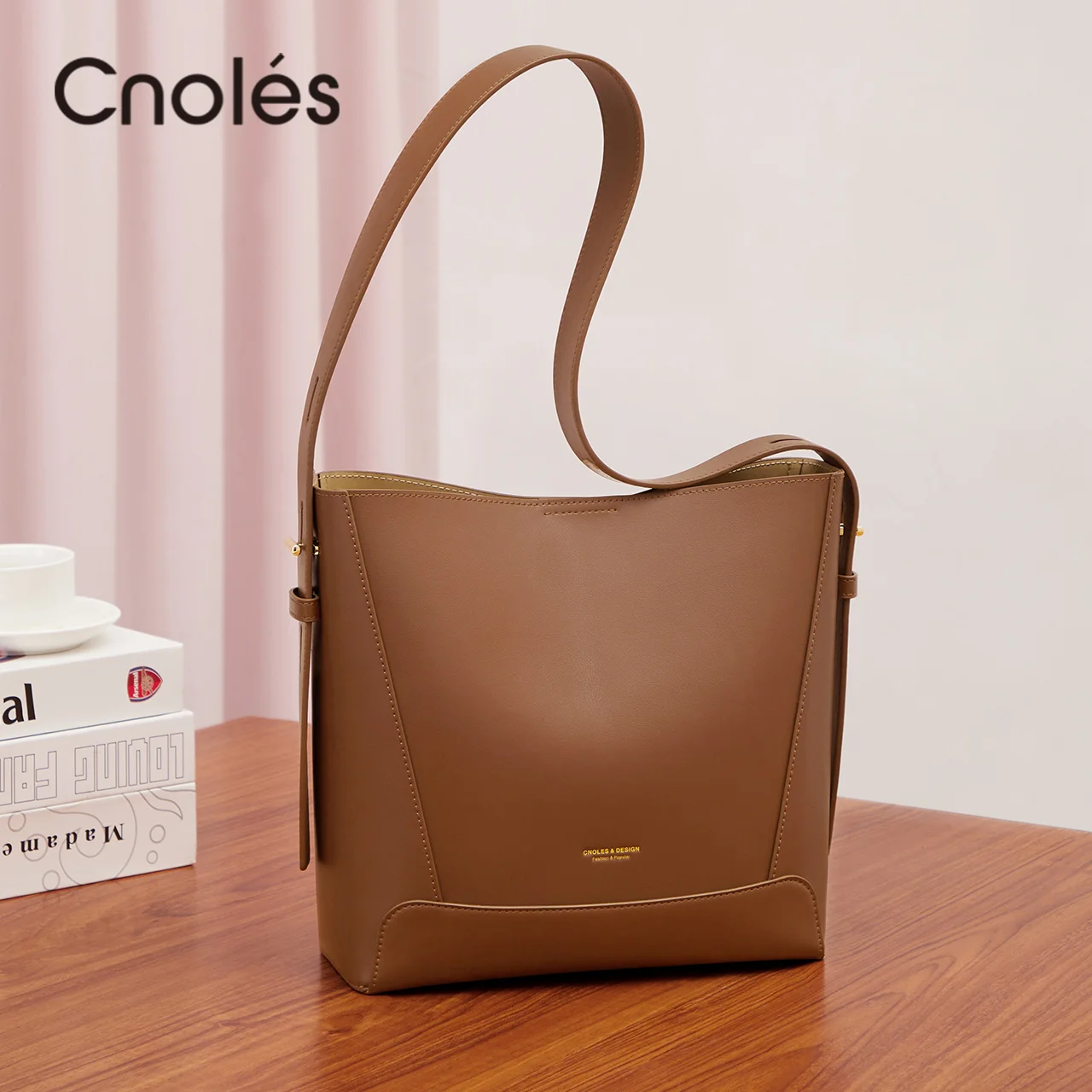 Cnoles Luxury Handbags Purses And Handbag for Women Tote Shoulder Satchel Crossbody Bag Ladies Top Handle Purse Leather