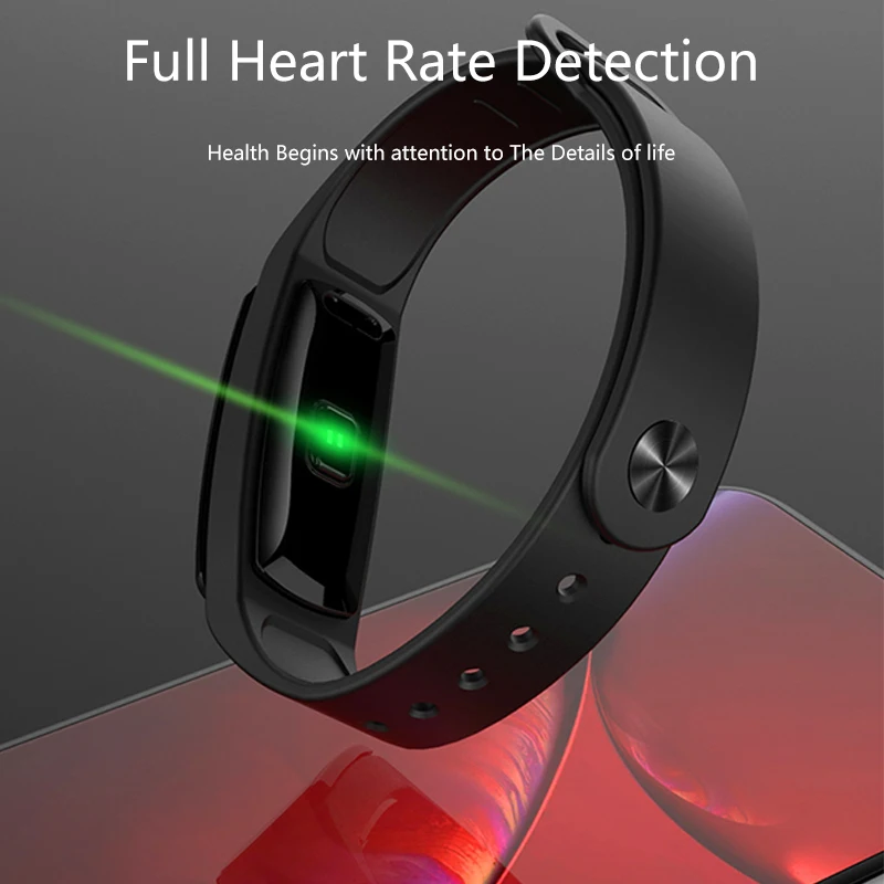 Смарт-Браслет фитнес-трекер монитор пульса и артериального давления цветной