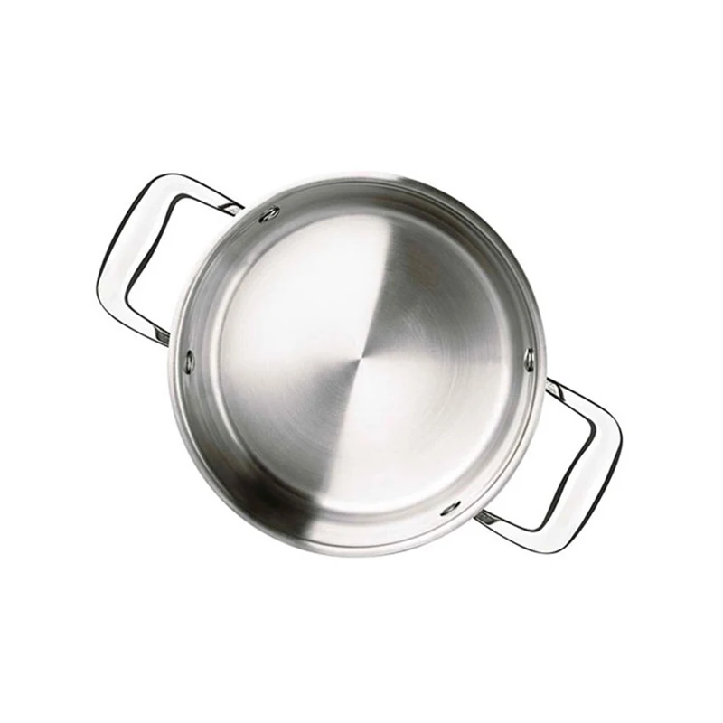 Кастрюля с крышкой Rondell Vintage (5 л) RDS-344 (Диаметр 24 см объем 5 л нержавеющая сталь