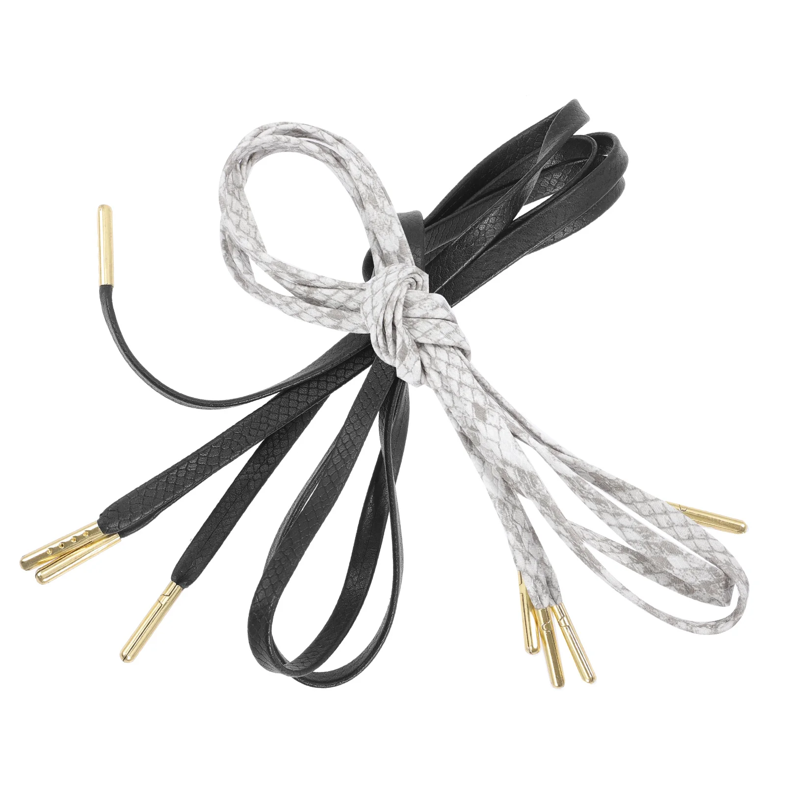 Shoe Laces Lace Shoes Sports Flat Shoelace Boot String Sneakers Shoelaces Boots Strings Black Rainbow Strap Gradient Color