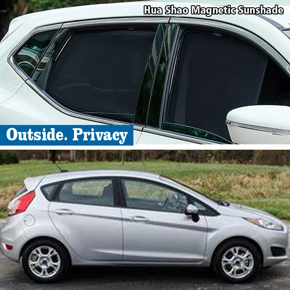 

Magnetic Car Sunshade Shield Front Windshield Frame Curtain Sun Shade Accessories For Ford FIESTA Hatchback 2008-2017 Sedan MK7