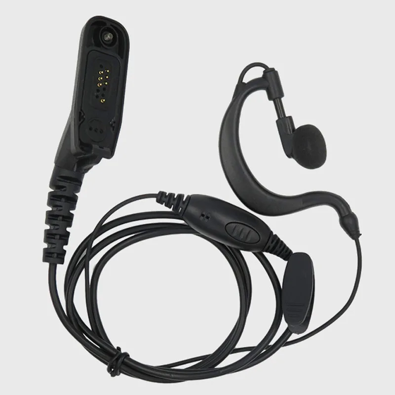 Walkie Talkie PTT Earpiece Headset Mic for Motorola Xir P8668 APX6000 7000 2000 DP3400 DGP6150  XPR7550Walkie Talkie Accessories