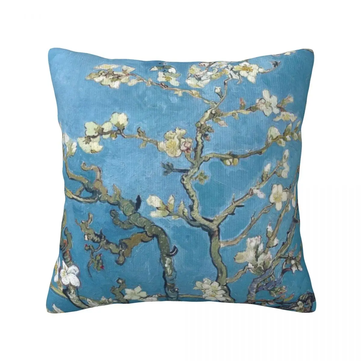 

Branches With Almond Blossom Pillow Case Vincent Van Gogh Summer Universal Pillowcase Polyester Cushion Zipper Cover