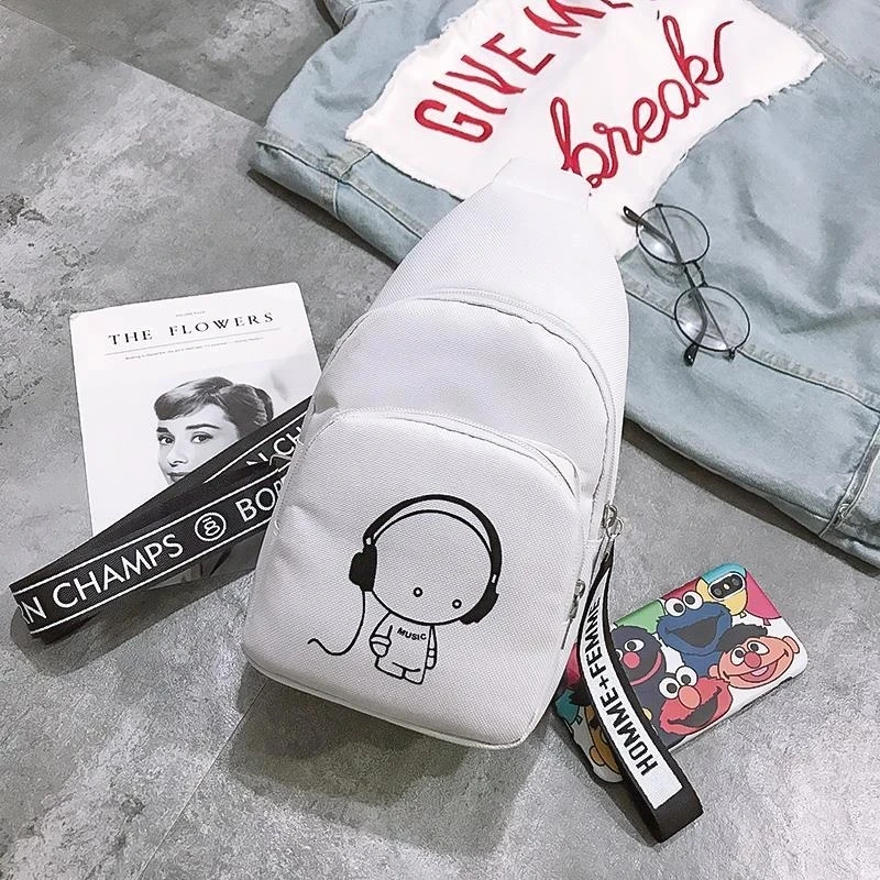 Chest Sling One Shoulder For Women Men Bag Husband Female Cross Waist Pack Male Crossbody Belt Banana Backpack Pocket Sholder