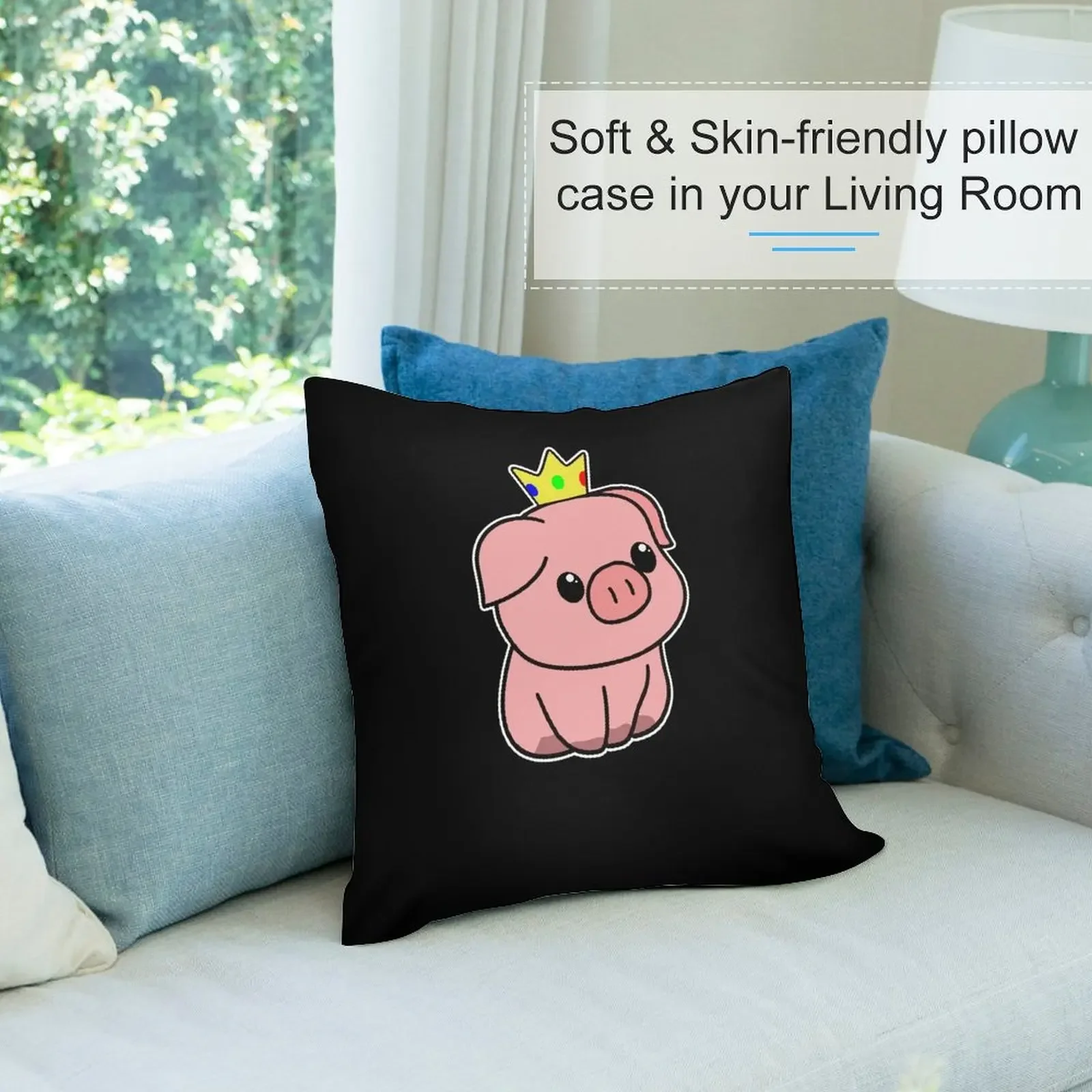 Декоративная подушка Technoblade King новогодние подушки для дивана наволочка