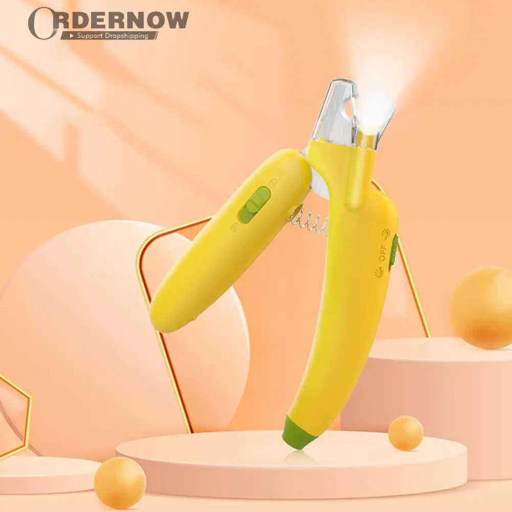 

Pets кусачки для ногтей с светодиодный светильник собака кошка коготь Мясорубка ножницы для ног триммер для домашних животных кусачки для но...