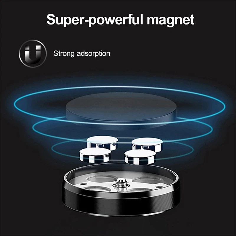360 magnetic car phone holder stand in car for iphone 12 11 xr x pro huawei magnet mount cell mobile wall nightstand support gps free global shipping