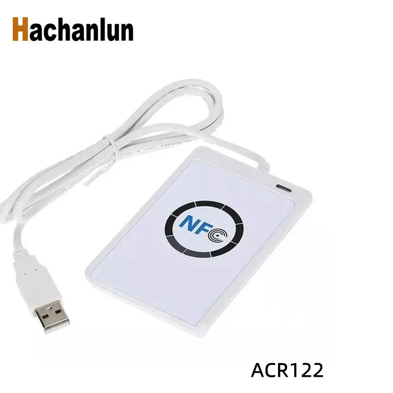 

Беспроводной RFID-Дубликатор ACR122U, NFC-устройство для чтения смарт-карт, 13,56 МГц