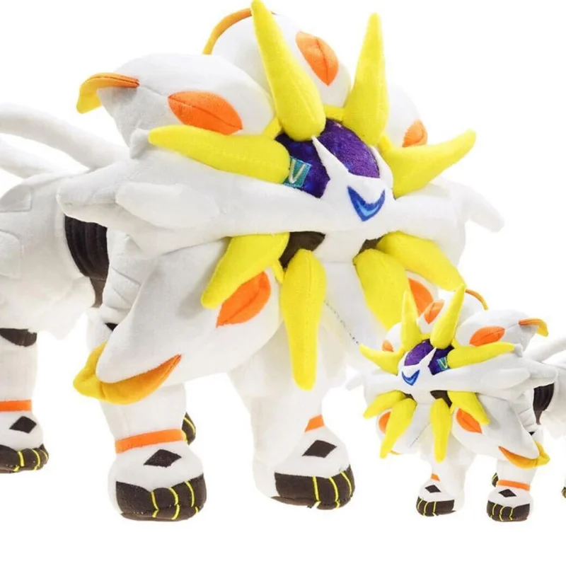 

Solgaleo, Покемон, плюшевая игрушка, мультяшный Лев, мягкие набивные куклы, подарок, 30 см