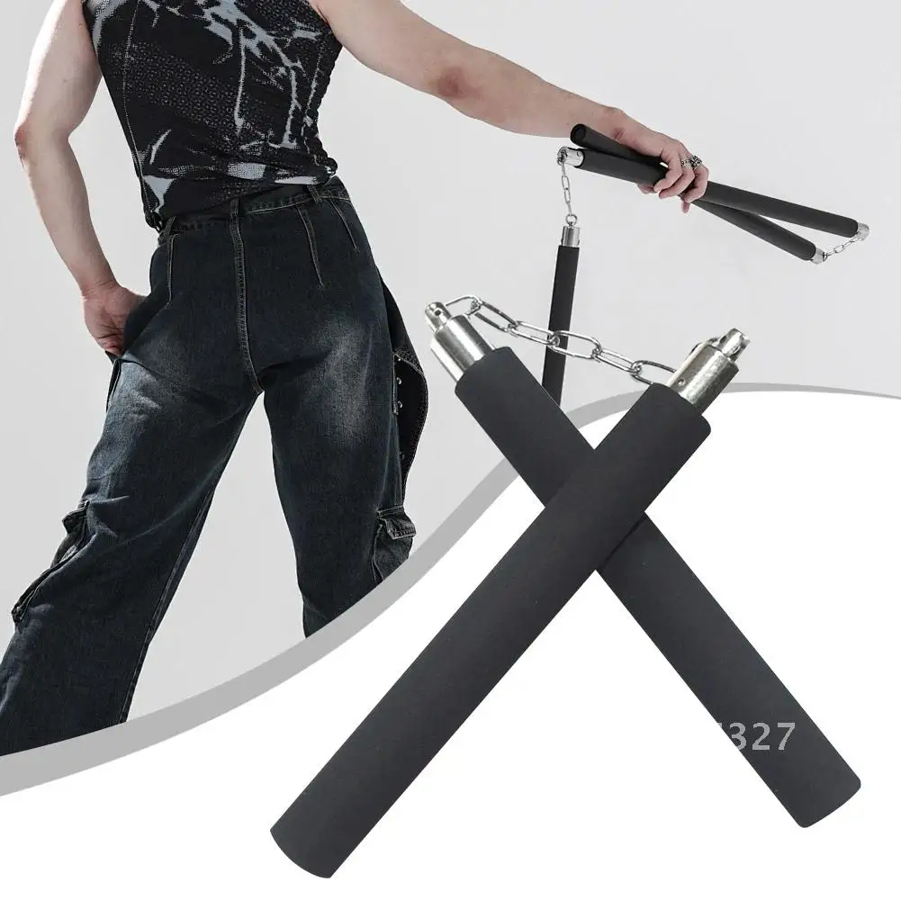 5-1 шт. безопасные пенопластовые резиновые нунчаки для боевых искусств с цепочкой