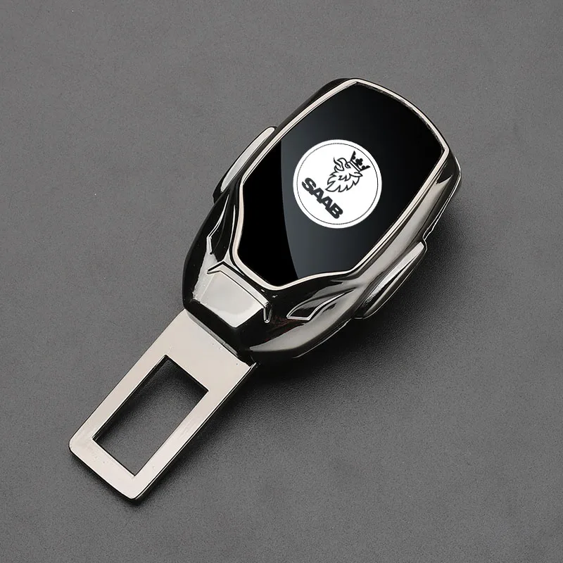 

Car Seat Safety Belt Buckle Clip Extender Seat Belt Alert Silencer For SAAB 9-3 9-5 9-2X 9-7X 93 9000 900 9-7 600 99 9-X 97X 9-3
