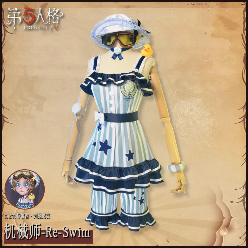 

Identity V Mechanic Tracy Reznik Anime Woman Cosplay Costume Full Set