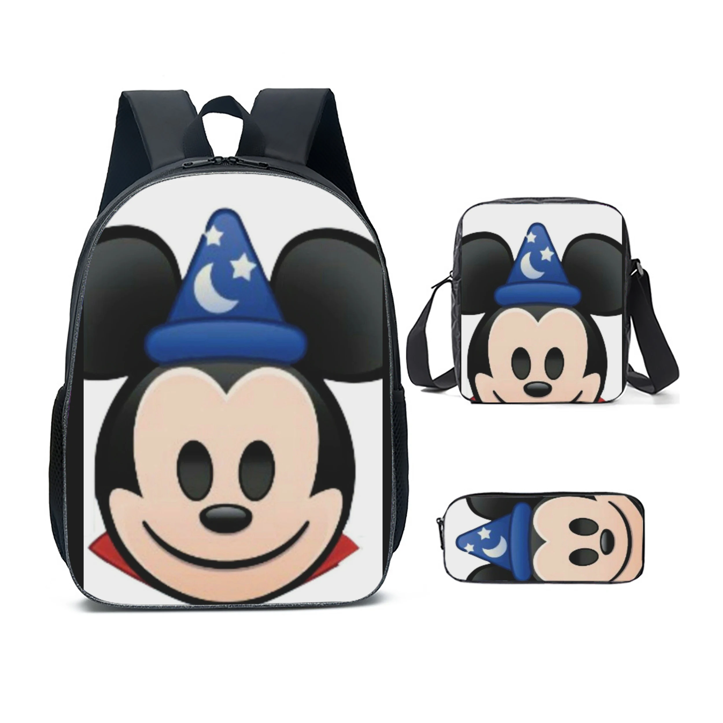 

Disney Mickey Printed Children School Bag Baiyun Graphic Teens Boy Girl Backpack Bag Linen Drawstring Bag Ladies Backpack