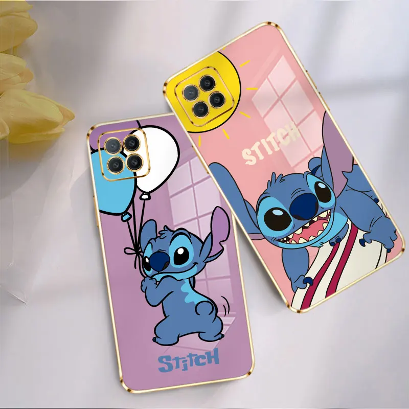 

Stitch Funny Cartoon Disney Case Coque for Oppo Reno 2 3 4 5 6 F5 Reno4 Z Reno6 Pro Plus Reno7 4G F11 Pro Cell Soft Back Trend