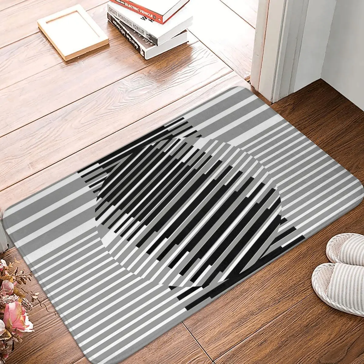

Non-slip Doormat GLOBAL LINEAR VII Carpet Living Room Bedroom Mat Welcome Home Decor