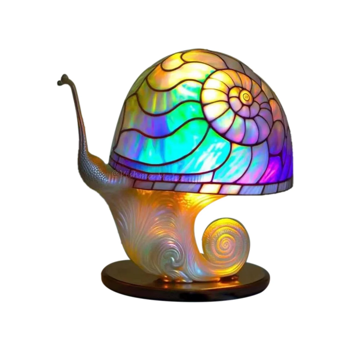 

Современная настольная лампа в виде грибов, серия витражных растений, настольная лампа с USB-разъемом, ночник для украшения спальни