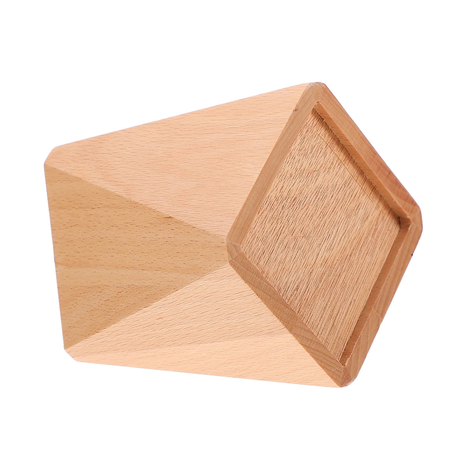 

Настольный деревянный контейнер для кастрюль и кистей, органайзер для макияжа, ведро для хранения, креативные чашки, столешница, деревенски...