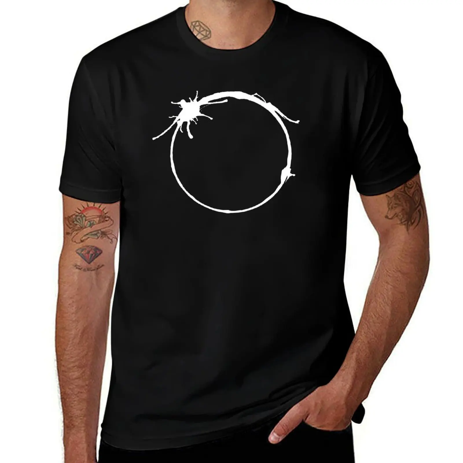 Фото Футболка Heptapod B (Translation: HUMAN) Inverted T-Shirt, классическая базовая повседневная футболка №1