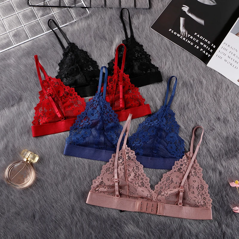 

Женский сексуальный бюстгальтер, женское нижнее белье, нижнее белье без вкладышей, кружевной бюстгальтер без косточек, без подкладки, прозр...