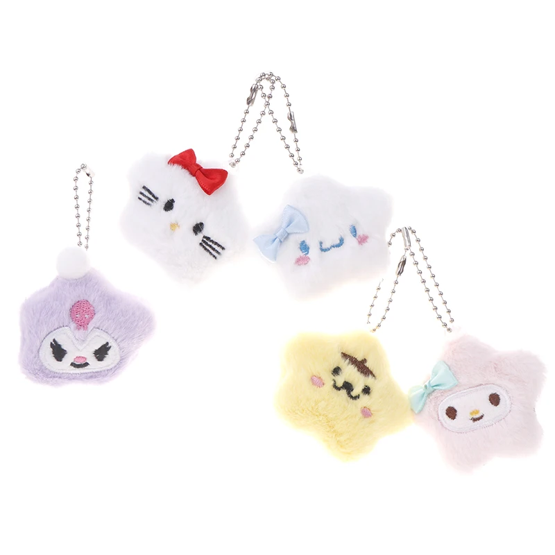 Sanrio hello Kitty Kuromi украшение для сумки Pachacco плюшевые подвески игрушки