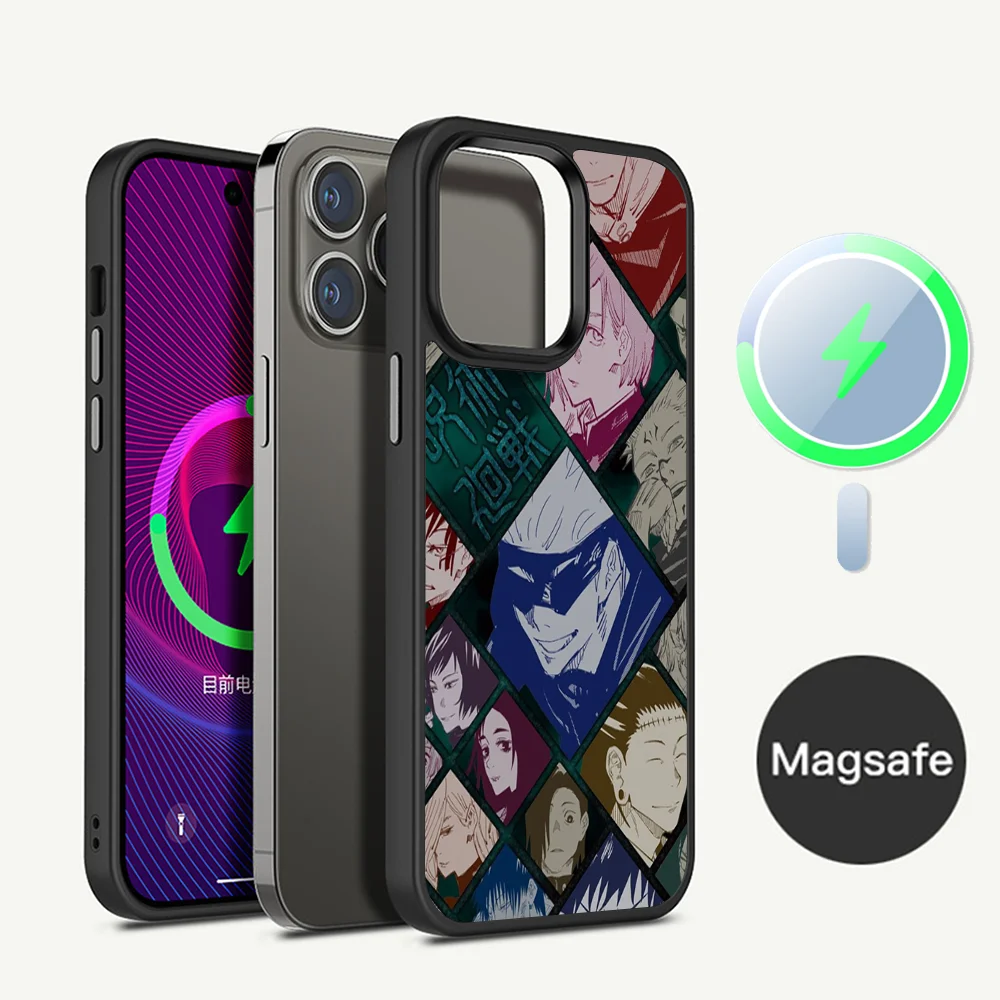 Чехол для iPhone 15 Pro Max 14 Plus 13 12 11 Magesafe