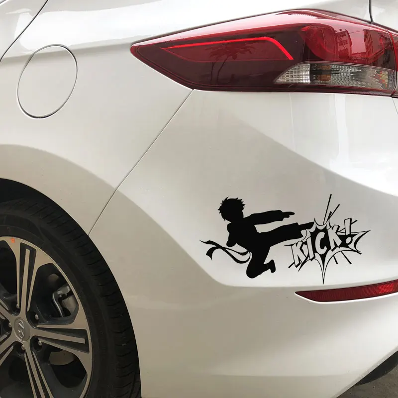 Крутой Каратэ Мальчик боевые искусства автостайлинг Автомобильная Наклейка