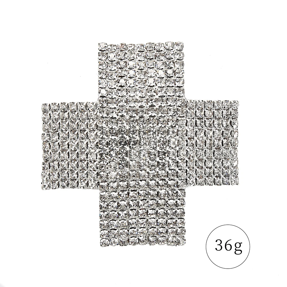 Sexy New Metal Nipple Covers For Women Silver Rhinestone Stainlesssteel Bra Nipple Pasties Reusable Cross Shape Nipple Stickers
