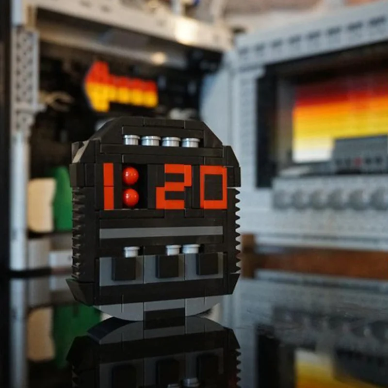 2140 деталей MOC: модель Делориана Дока Брауна на радиоуправлении, конструктор, архитектурная игрушка, рождественский подарок, креативная идея. (art.: 3920dcf8d2ce0) - 3920dcf8d2ce0