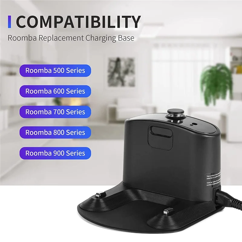 Док-станция для зарядного устройства IRobot Roomba E5 E6 I1 I3 I4 I6 I7 I8 500 600 700 800 900 Series
