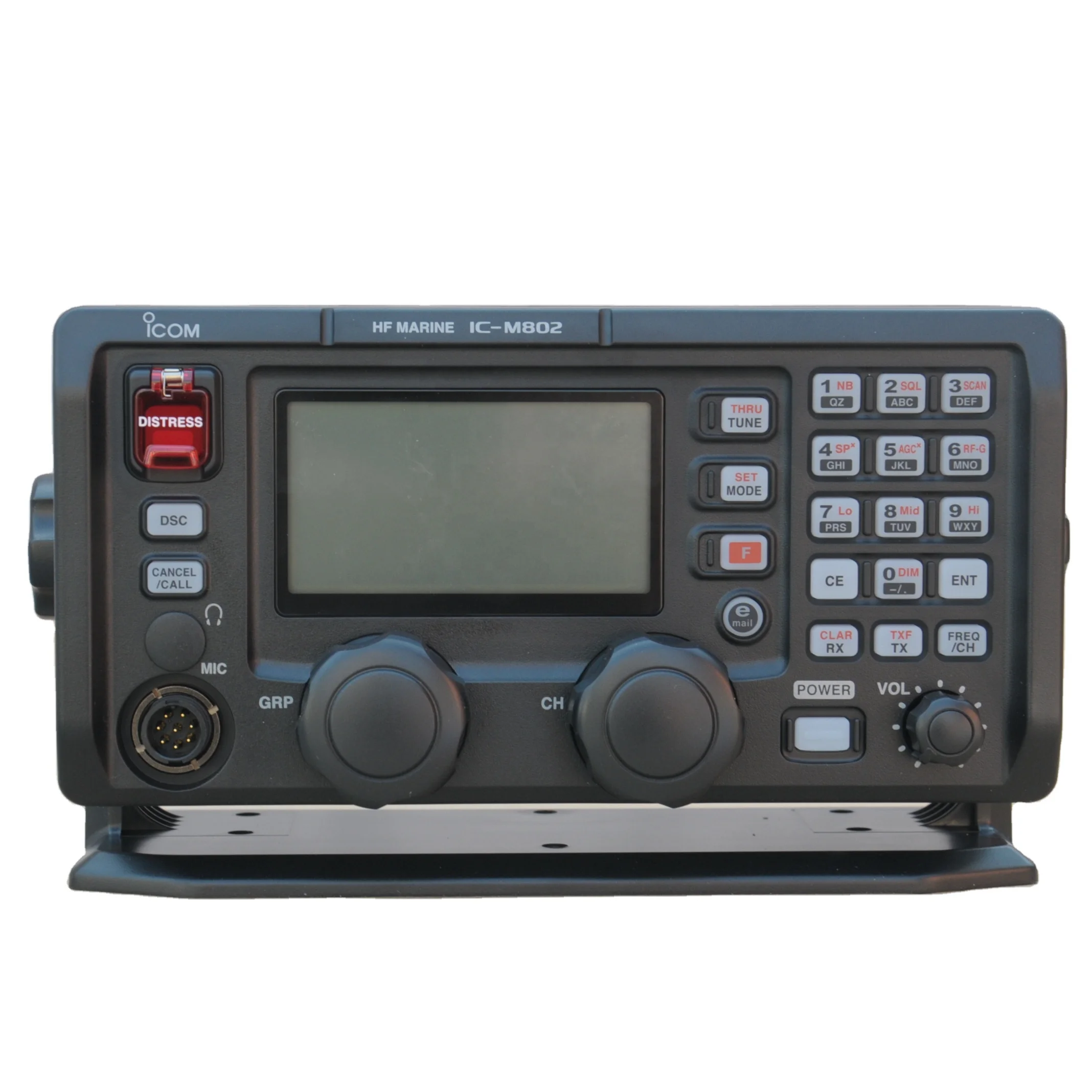 Фото ICOM M802 HF MARINE TRANSECEIVER Усовершенствованное морское радио DSP с компактной дистанционной головкой №1