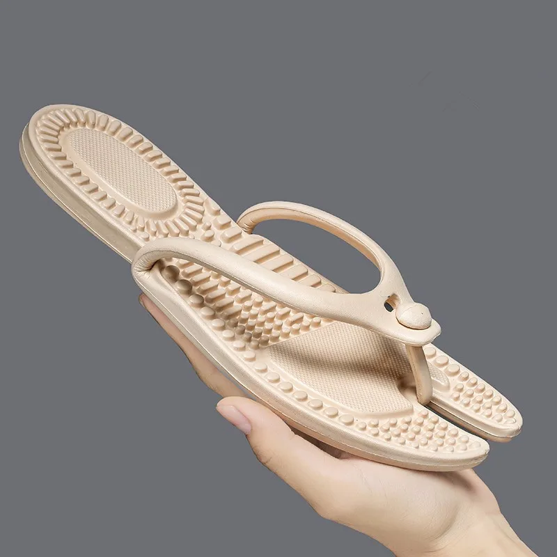 Шлепанцы женские складные пляжные современные Эва массажные для путешествий