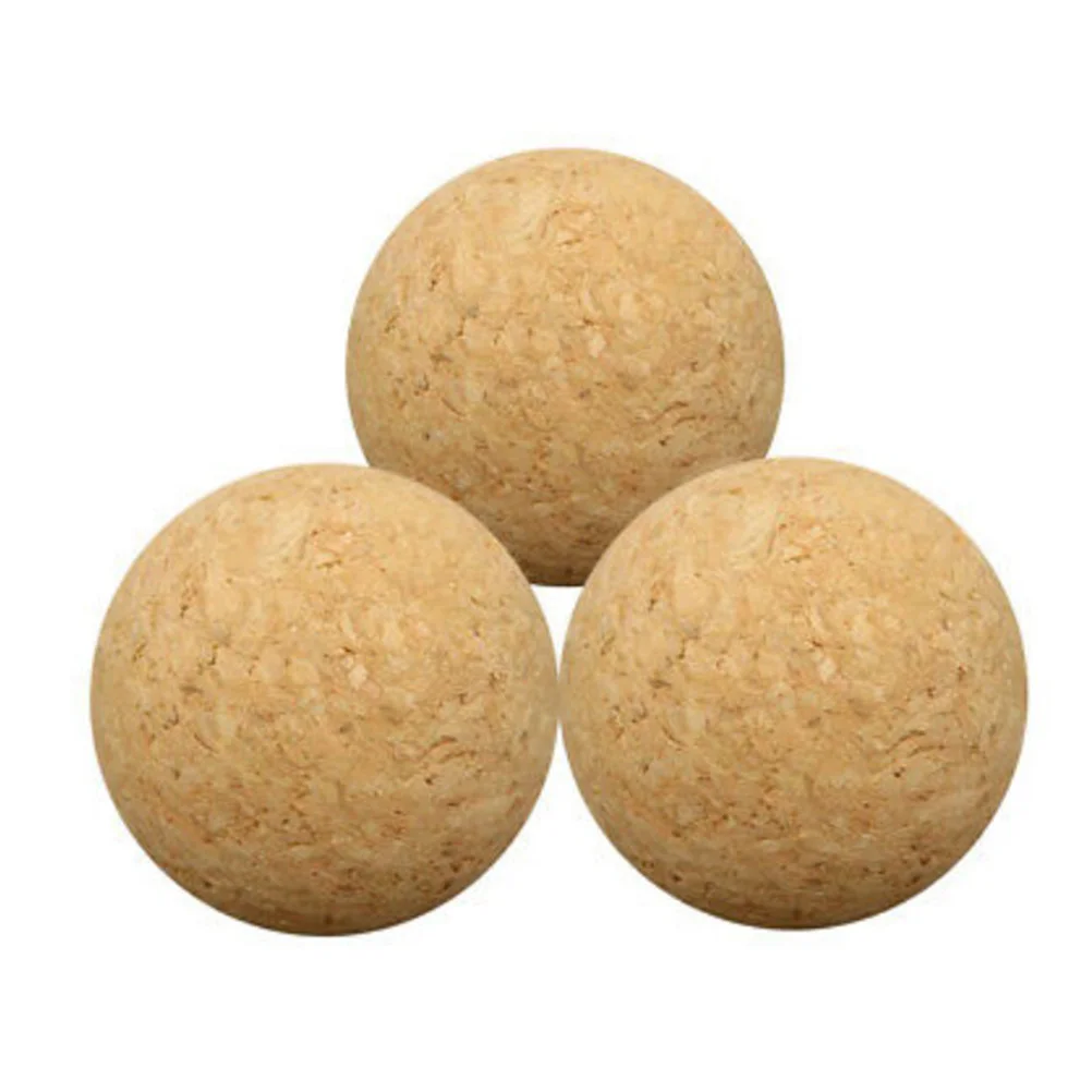 

10pcs Cork Solid Wood Foosball Table Soccer Ball Football Baby Foot Fussball