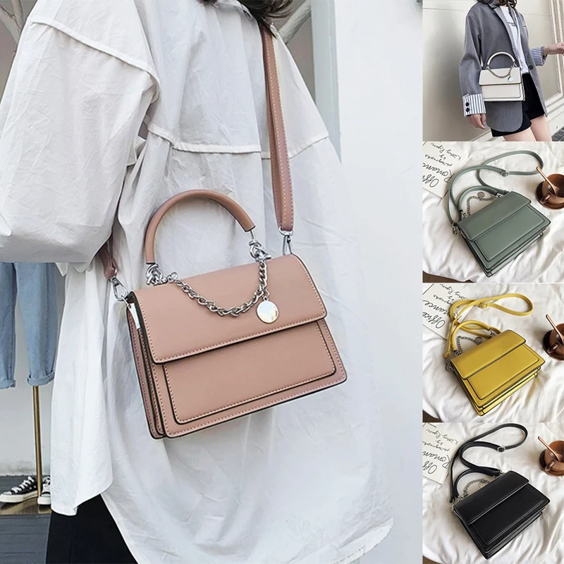 

New Trendy Simple Messenger Bag Ins Western Style Net Celebrity Single Shoulder Bag