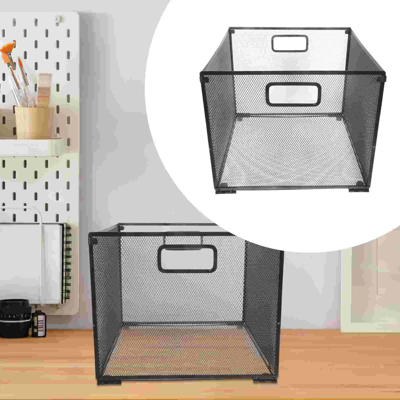 

Document Holder Hanging File Mesh Organizer Iron Drawer Frame Office Book Shelf