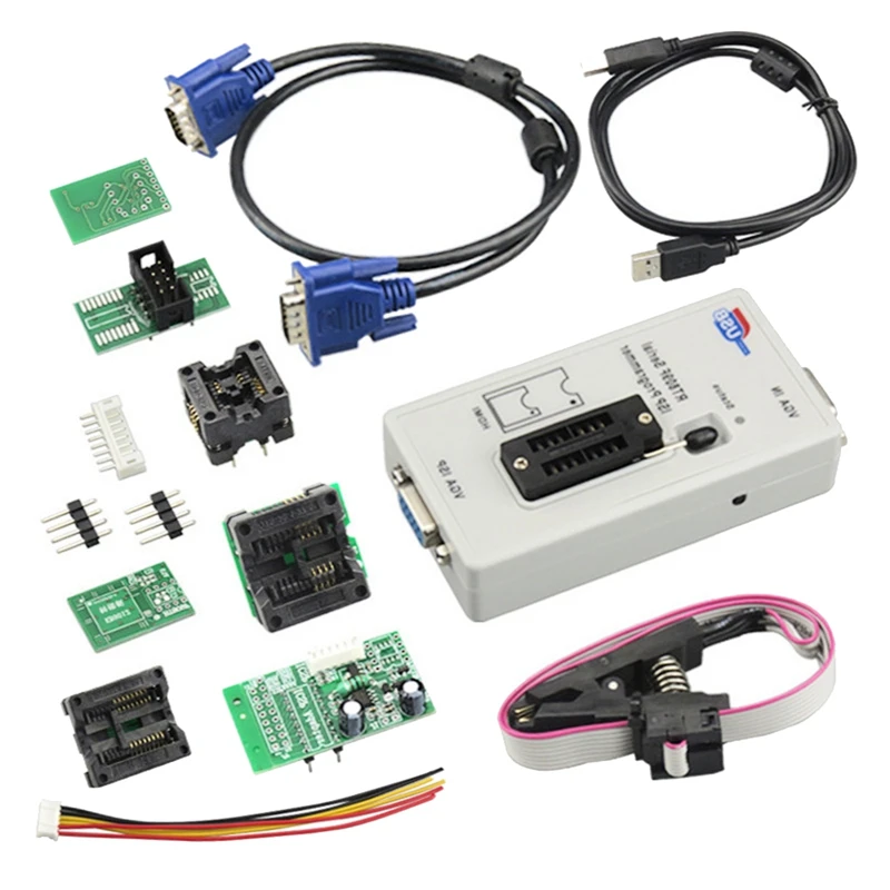 

RT809F LCD High-Speed ISP USB Programmer Kit Supporting Various Read-Write Online Programming