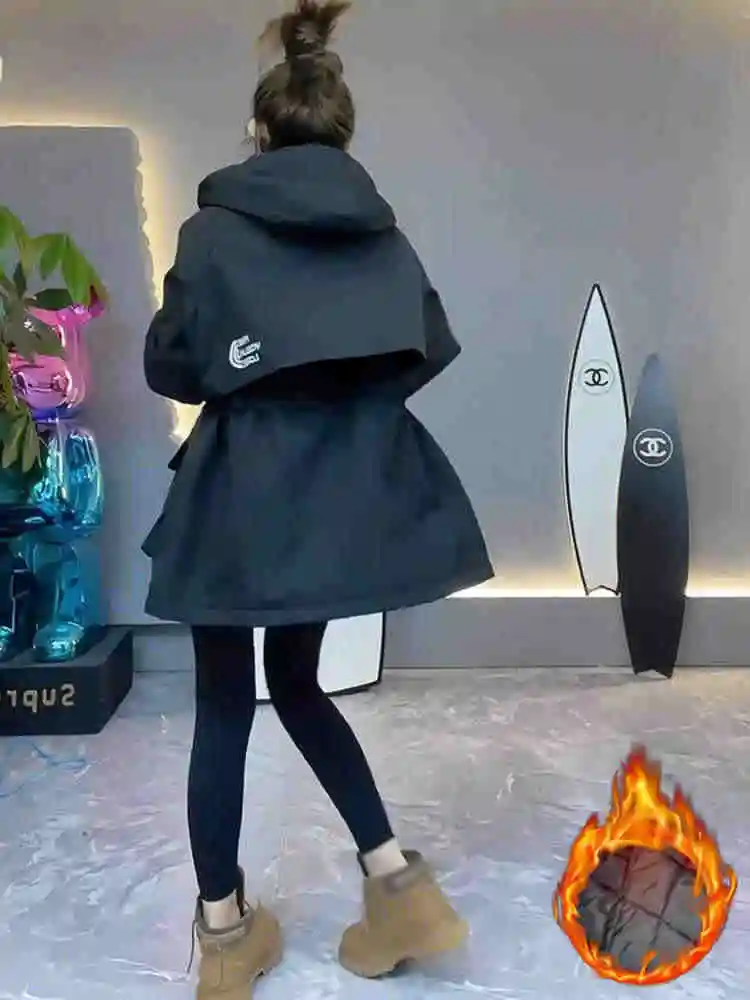 Популярная верхняя одежда этого года для женщин 2024 популярная осенне-зимняя