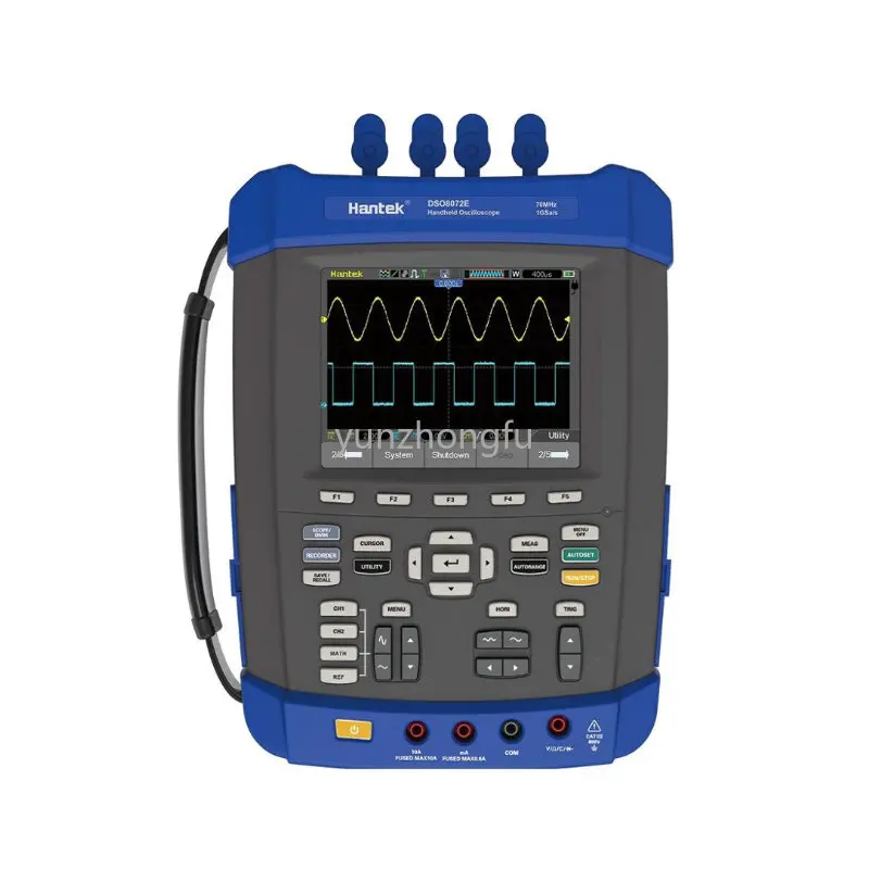 

Hantek DSO8202E Oscilloscope High Bandwidth 200MHz Oscilloscope 1GS/s Sample Rate 2M Memory Depth. Recorder