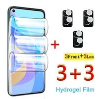 Hydrogel Film For Oppo A76 Tempered Protective Glass opo A96 A36 A56 A16 A54S A53 A53s A54s Screen Protectors Camera Lens