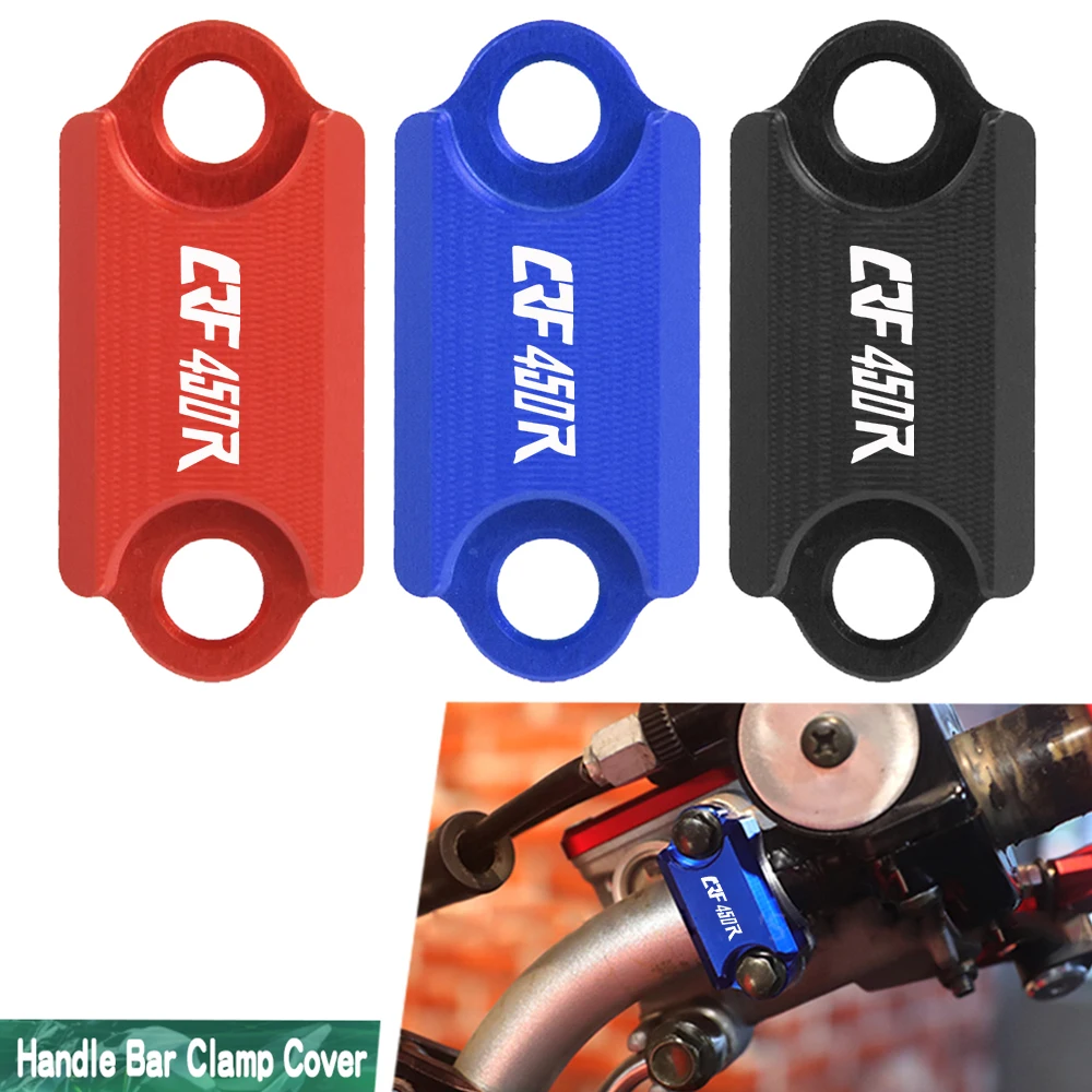 

Motorcycle For HONDA CRF450R CRF 450 R 2002-2018 2017 2016 2015 2014 Handle Bar Clamp Cover Clutch Brake Master Cylinder Clamp