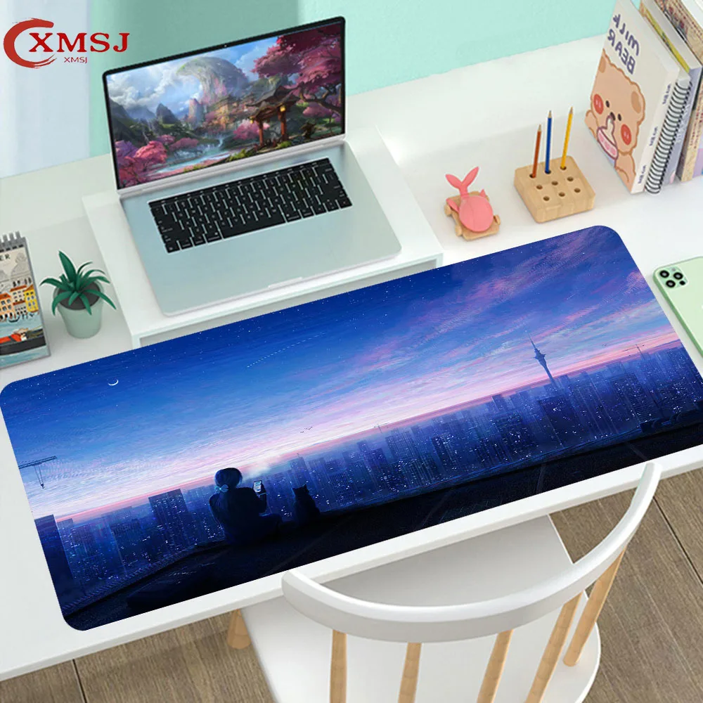 

Personality Art Mouse Pad Fantasy Color Mouse Pad PC Computer Gamer Accessories Keyboard Carpet Desk Pad Anime Kawaii Mouse Pad