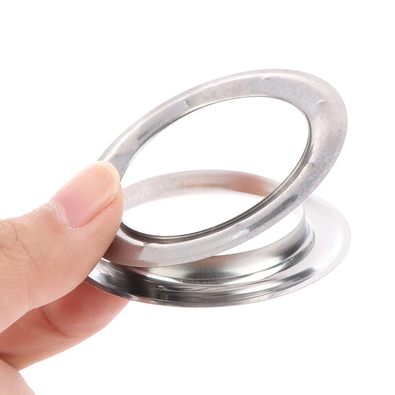 

Wholesal Eyelet Curtain Rings Curtain Grommet Top Silvery Metal Ring Header Curtain Accessories Be Assembled With A Press *VT