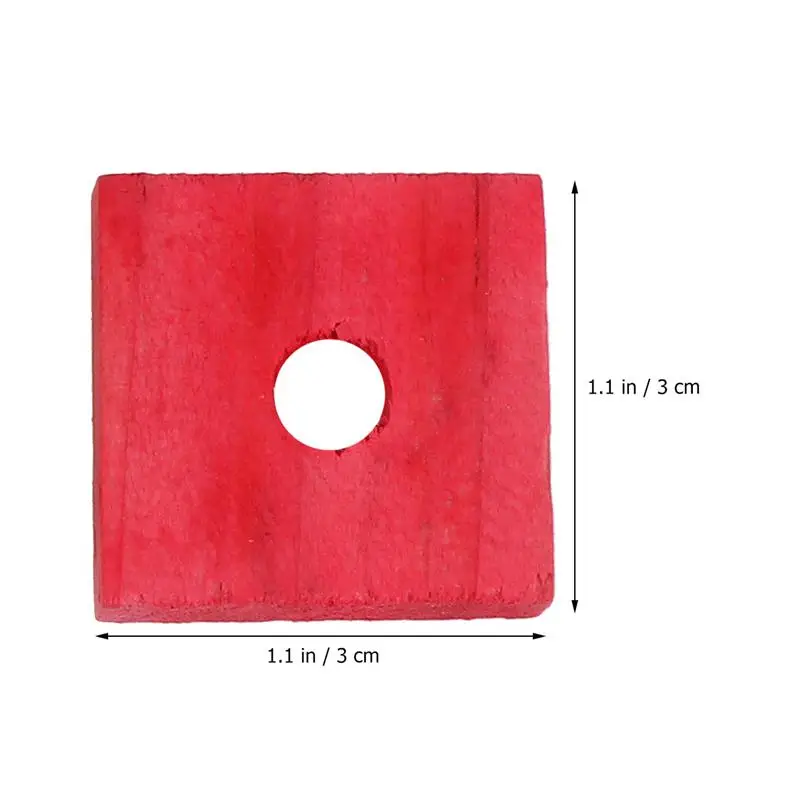 Деревянные жевательные зажимы для домашних животных 50 шт. обучающая клетка