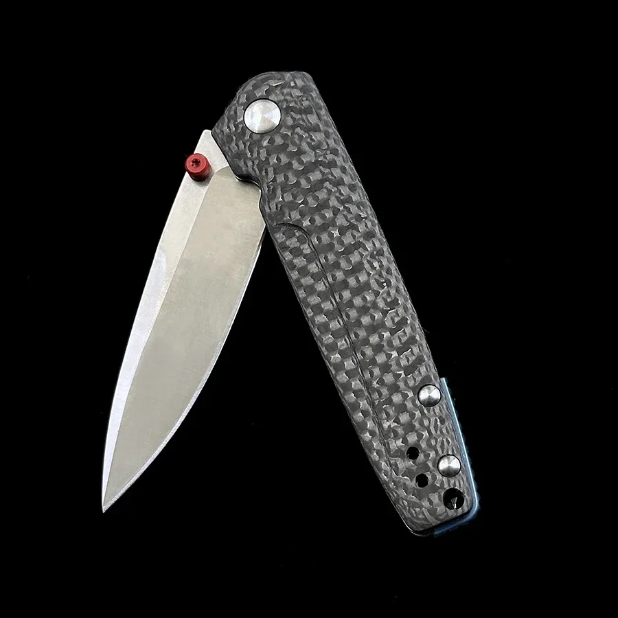 Фото Складной нож BM KNIVES 485 Valet из карбонового волокна для активного отдыха, кемпинга, охоты, карманный EDC-инструмент №5