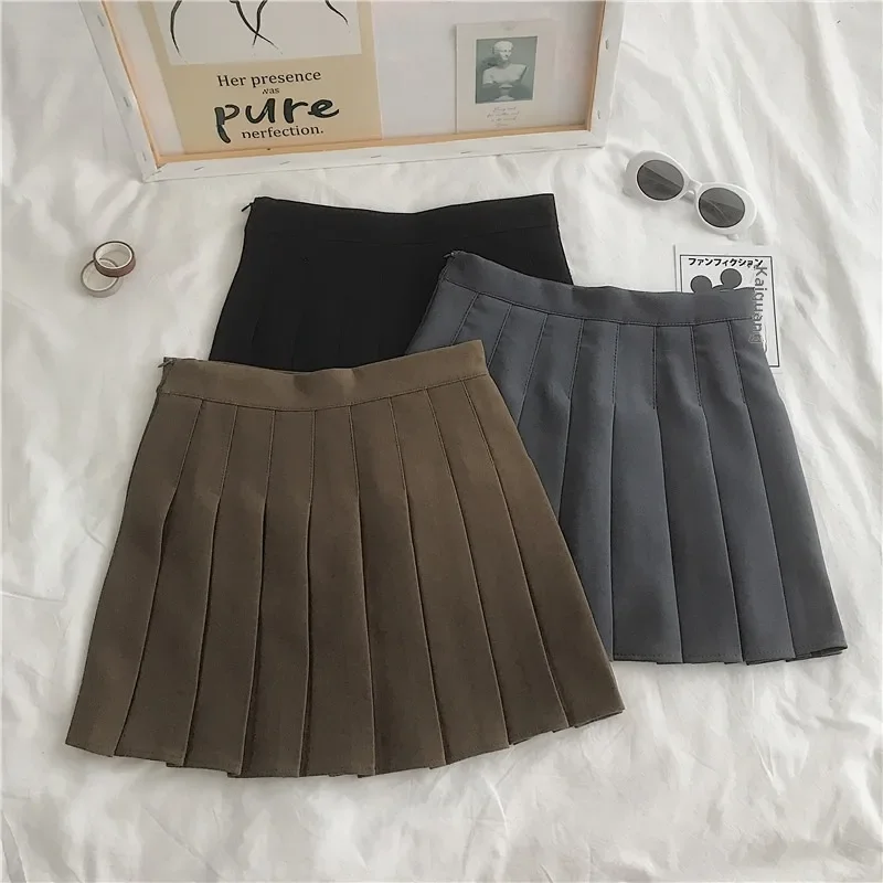 Женское ТРАПЕЦИЕВИДНОЕ мини-платье с завышенной талией летнее стильное