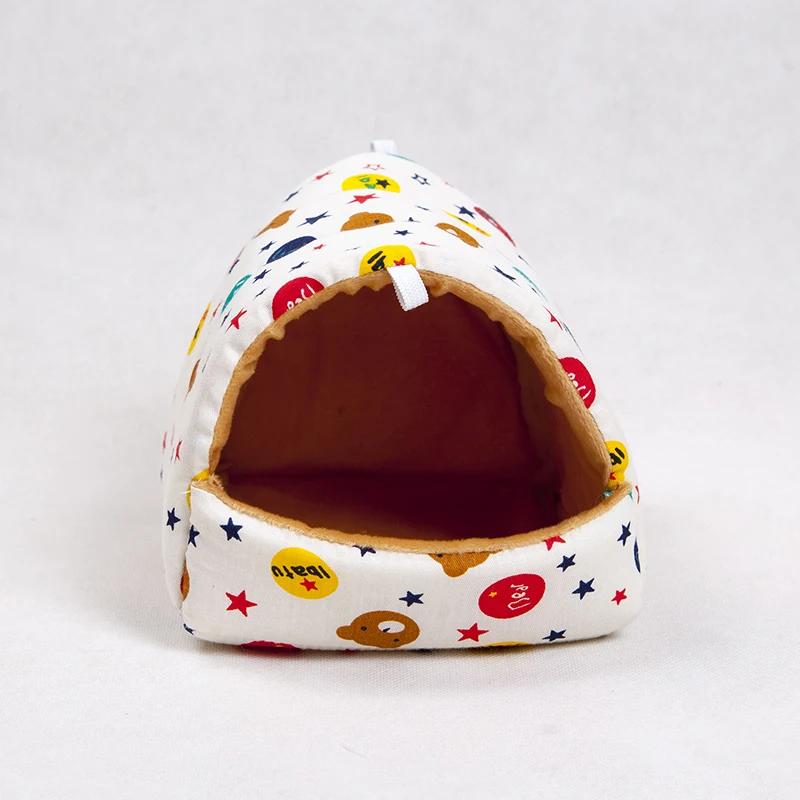 

Sleeping Bed Hammock For Hamster Squirrel Sugar Glider Small Animals Pets Soft Cotton Fleece Hanging House For Guinea Pig Cages