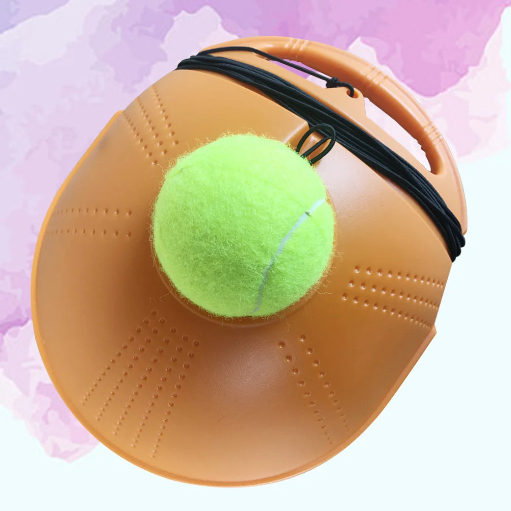 

Тренировочный комплект для тенниса, платформа и инструмент для самостоятельной тренировки для начинающих и промежуточных игроков (оранжев...