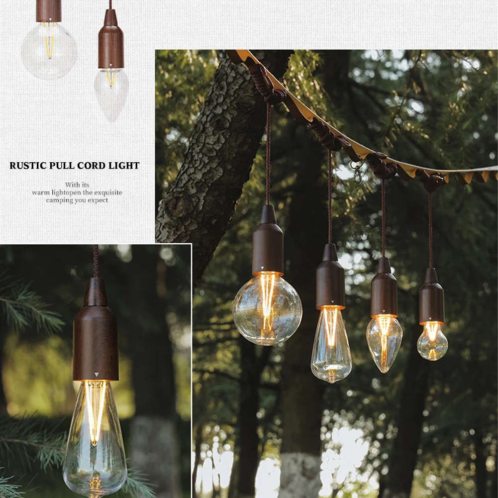 Уличный фонарь на шнуре туристическая палатка батарейках водонепроницаемое