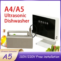 110v220v ultrasonic dishwasher portable sink dishwasher fully automatic household small freestanding free installation