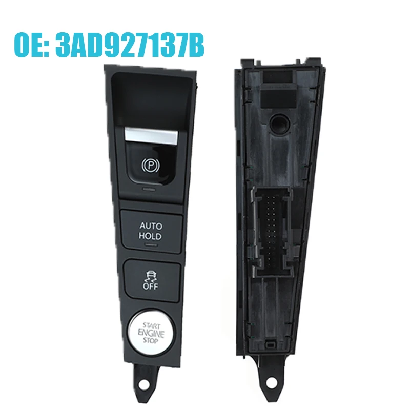 

3AD 927137 3AD 927137 B 3AB 927137 D 21-контактный электрический переключатель ручного тормоза, кнопка стояночного тормоза для VW Passat B7 Passat CC 2012-2015 годов